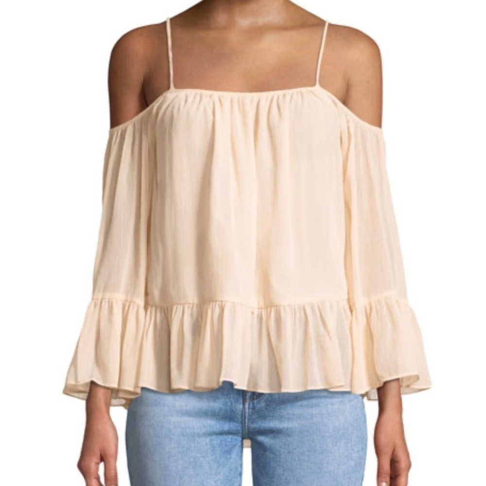 Lovers + Friends Off The Shoulder Maison Top Sm